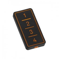 RADIOCOMANDO TX4 FACILE 433 COLORE NERO