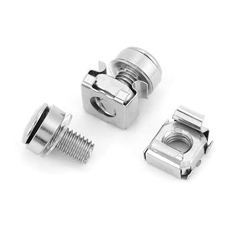 KIT DA 50 PEZZI DADI PIU\' BULLONI DA RACK