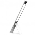LAMPADA DA TAVOLO IN ALLUMINIO RICHIUDIBILE CON BATTERIA RICARICABILE TIFFANY SILVER