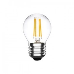 LAMPADINA MINI SFERA A LED 230 VOLT 4 WATT 450 LUMEN 4000°K