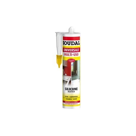 SILICONE UNIVERSALE SIGILLANTE DA 280ML TRASPARENTE