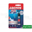 SUPER ATTACK ORIGINAL LOCTITE PLUS 3 GRAMMI