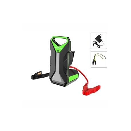 AVVIATORE D\'EMERGENZA 2000 AMPER + POWER BANK + LANTERNA