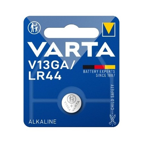 BATTERIA ALCALINA BOTTONE LR44 VARTA V13GA (LR44)