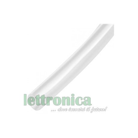 GUAINA TERMORETRAIBILE TRASPARENTE DIAMETRO 3,2mm 1 METRO