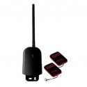KIT RICEVITORE+2 RADIOCOMANDI UNIVERSALI 2 CANALI 433.92 MHZ PER ESTERNO JL2183