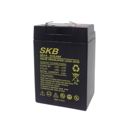 BATTERIA AL PIOMBO SKB 4 VOLT 6 AMPER SK4 - 6,0