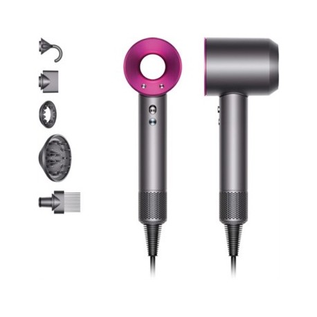 DYSON ASCIUGACAPELLI HD07 SUPERSONIC HAIR DRYER 1600W GRIGIO-FUCSIA