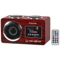 RADIO AH-173USB/SD AM/FM PORTATILE IN LEGNO