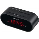 SVEGLIA DIGITALE MAJESTIC DISPLAY A LED DOPPIO ALLARME COLORE NERO