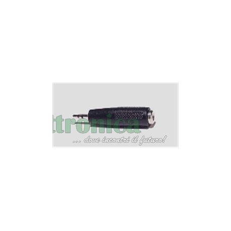 ADATTATORE DA SPINA 2,5MM STEREO A PRESA 3,5MM STEREO