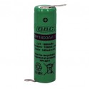 BATTERIA RICARICABILE STILO AA 1,2 VOLT 1800MA LAMELLE OPPOSTA DIREZIONE