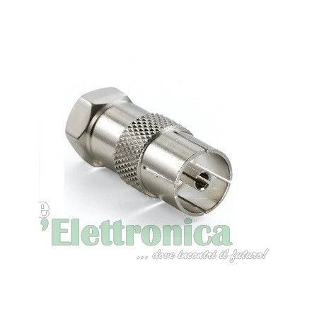 ADATTATORE SPINA F / PRESA TV