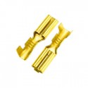 FASTON FEMMINA PASSO 2,8MM 100 PEZZI