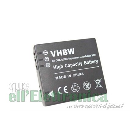 BATTERIA LION FITS PANASONIC DMW-BCE10 3.6/1000