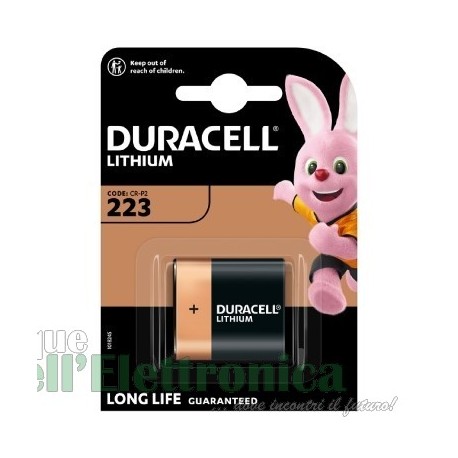 PILA DL 223 (CRP2) DURACELL AL LITIO ULTRA M3 FOTO