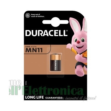 PILA MN11 DURACELL ALKALINE - MANGANESE