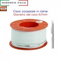 CAVO COASSIALE DG 135 CAVEL IN MATASSA DA 25 METRI
