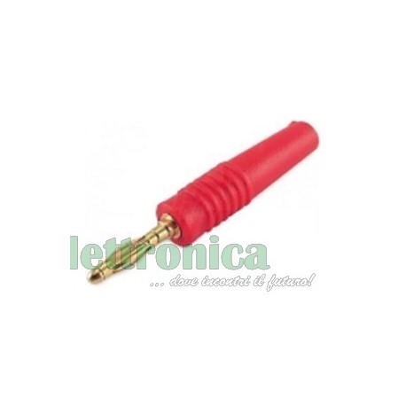 SPINA BANANA DIAMETRO 2MM ROSSA