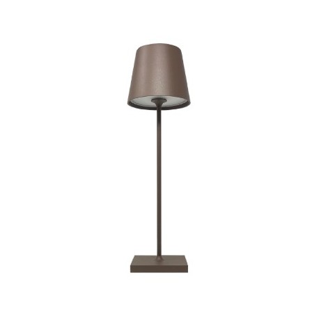 LAMPADA DA TAVOLO IN METALLO A BATTERIA 2,2 WATT CHOCO CHLOÉ