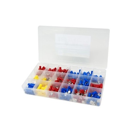 ASSORTIMENTO TERMINALI CAPICORDA ISOLATI CONFEZIONE DA 300 PEZZI