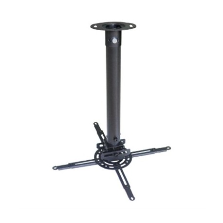 SUPPORTO UNIVERSALE DA SOFFITTO PER PROIETTORE - ROTAZIONE 360° - KG P-3025 MINI