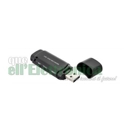 REGISTRATORE AUDIO/VIDEO SPY IN PENDRIVE