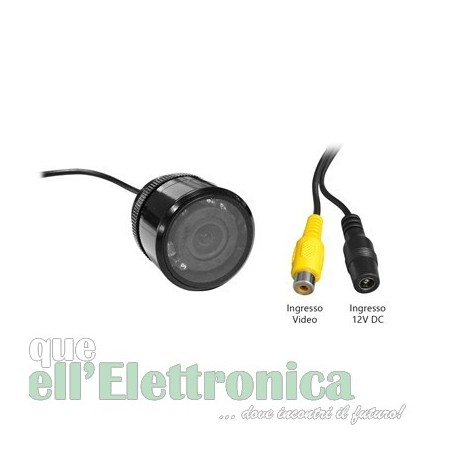 TELECAMERA CMOS DA INNESTO ORIENTABILE MIRROR CON INFRAROSSI AP2611