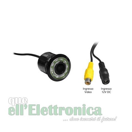 TELECAMERA DA INNESTO MIRROR VISIONE NOTTURNA AP 2612