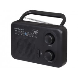 RADIO PORTATILE 2 BANDE AM FM TREVI RA 7F64 NERO