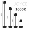 LAMPADA LED DA PAVIMENTO E DA TAVOLO COLORE NERO