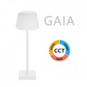 LAMPADA LED DA TAVOLO CCT DIMMERABILE COLORE BIANCO GAIA