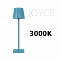 LAMPADA LED DA TAVOLO DIMMERABILE COLORE CELESTE JOYCE