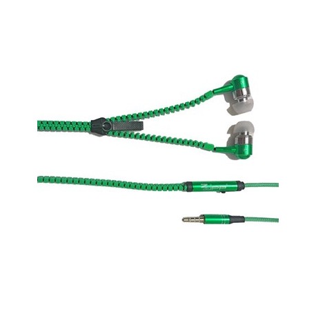 AURICOLARI STEREO, CAVO VERDE, MINI-JACK