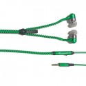 AURICOLARI STEREO, CAVO VERDE, MINI-JACK