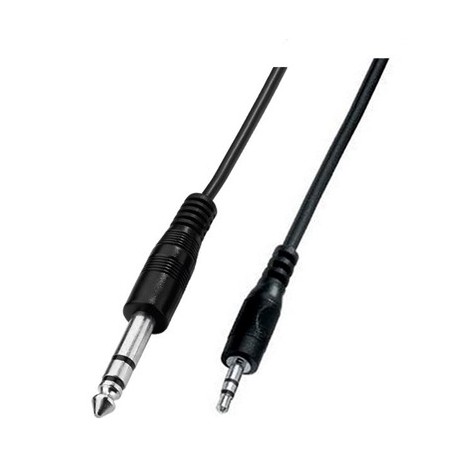 CAVO AUDIO MINI-JACK 3,5 STEREO-JACK 6,3