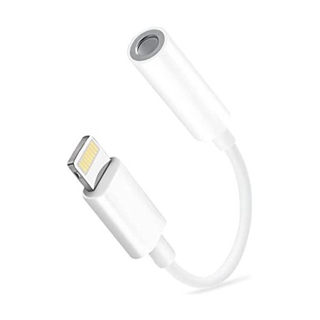 ADATTATORE PER AUDIO JACK 3,5 mm A APPLE LIGHTNING IPHONE