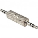 ADATTATORE DA SPINA 3,5MM STEREO A SPINA 3,5MM STEREO METALLICO