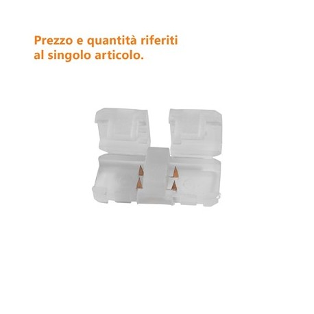 CONNETTORE DI GIUNZIONE PER STRISCE LED A 220 VOLT