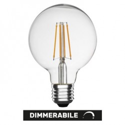 LAMPADA GLOBO G125 DIMMERABILE LED 10 WATT 1300lm 2700K E27