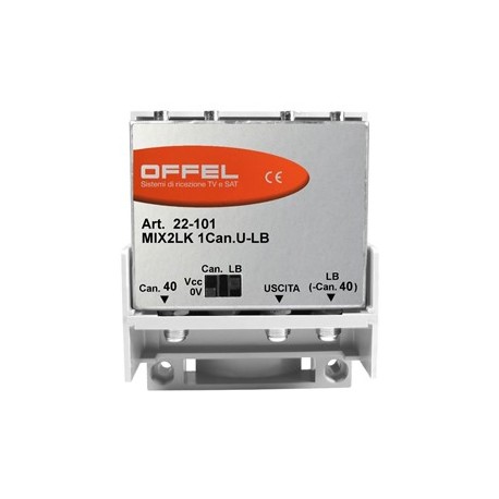 TRAPPOLA MIX2LK LB-1 CANALE 21MISCELATORE 2 INGRESSI