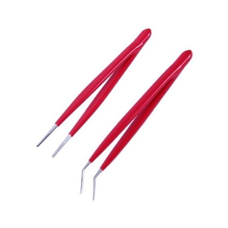 KIT 2 PINZETTE A MOLLA ISOLATE 908-T301