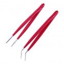 KIT 2 PINZETTE A MOLLA ISOLATE 908-T301