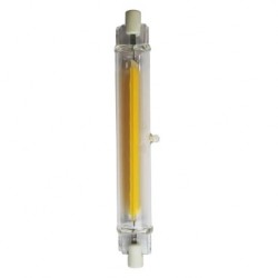 LAMPADINA LED R7S ULTRASLIM COB 118MM 11WATT LUCE CALDA 3000°K