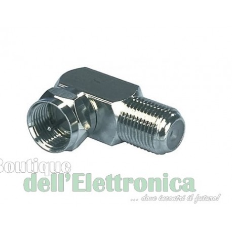 ADATTATORE SPINA F / PRESA F 90°