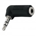 ADATTATORE DA SPINA 3,5MM STEREO A PRESA 3,5MM STEREO 90°
