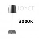 LAMPADA A LED DA TAVOLO MODELLO JOYCE COLORE ARGENTO
