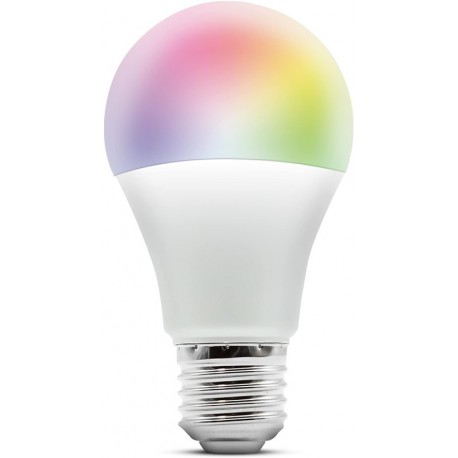LAMPADINA LED SMART RGB DA 2700°K A 6500°K 9 WATT E27 COMPATIBILE CON HEY GOOGLE E Alexa.