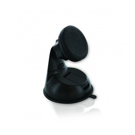 SUPPORTO PER SMARTPHONE A VENTOSA CON MAGNETE COLORE NERO