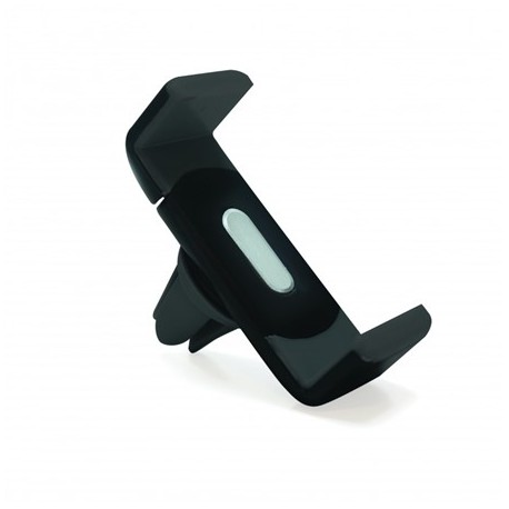 SUPPORTO PER SMARTPHONE PER BOCCHETTA D\'AREAZIONE CON PINZA REGOLABILE COLORE NERO